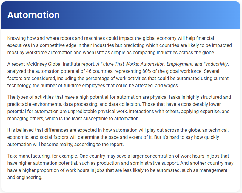 STEP – Reading Section –  Automation